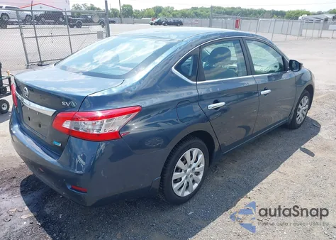 2014 Nissan Sentra Sv из США, поврежденный, VIN 3N1AB7AP4EL610404